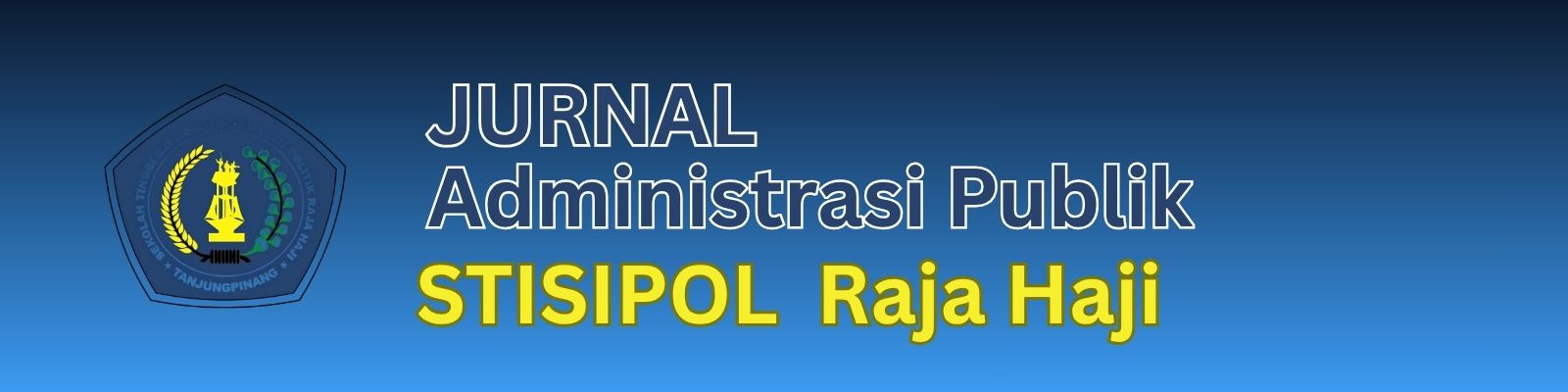 Jurnal Administrasi Publik STISIPOL Raja Haji